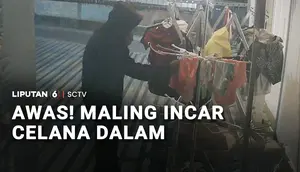 Awas! Maling Incar Celana Dalam