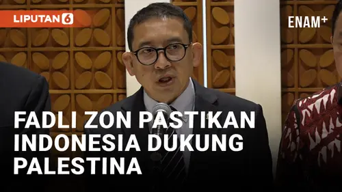 VIDEO: Bertemu Dubes Palestina, Fadli Zon Gaungkan Dukungan