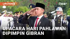 Gibran Pimpin Upacara Peringatan Hari Pahlawan