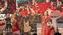 Penyanyi Rossa tampil dalam ajang Liputan6 Awards 2019 di Jakarta, Sabtu (25/5). Liputan6 Awards 2019 bertajuk “Untukmu Indonesia tersebut merupakan program bakti kepada Indonesia sebagai bentuk kontribusi untuk bangsa terkait perdamaian. (Liputan6.com/Immanuel Antonius)