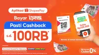 Dukung Adopsi QRIS Nasional, ShopeePay Hadirkan Cashback Saldo hingga Rp100 Ribu untuk Pengguna