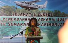 Susi Air Terbang Perdana di Langit Karimunjawa, Tapi Ada Syaratnya