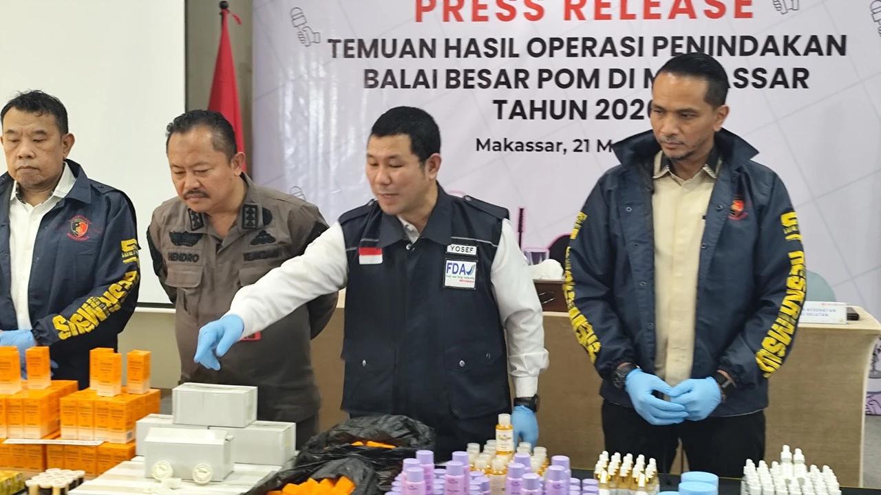 Akal Bulus Tersangka Produksi Skincare Bermerkuri, Hanya Gunakan Mixer Raup Omzet Rp65 Juta per Pekan