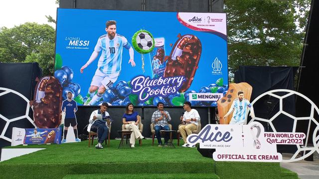 Kolaborasi Aice dan Messi