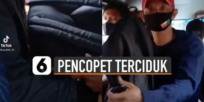 VIDEO: Viral Berniat Mencopet di Angkutan Umum, Pria Ini Terciduk Oleh Penumpang Lain