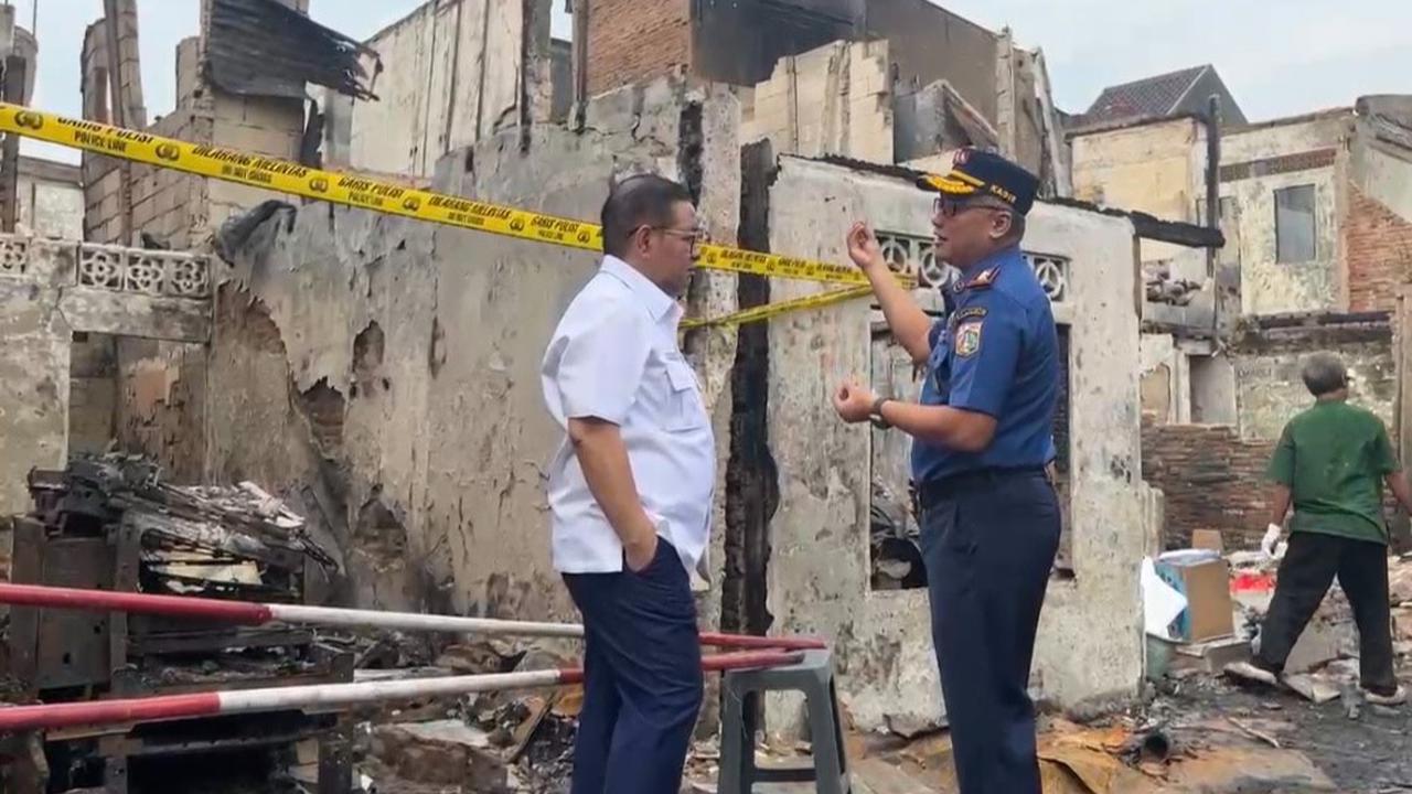 Tinjau Kebakaran di Tamansari, Pramono Anung Siap Dampingi Warga Urus Sertifikat