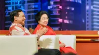 Prabowo Subianto mengunggah foto kebersamaannya dengan Megawati Soekarnoputri di akun instagram pribadinya. Megawati berulang tahun hari ke 77 pada hari Selasa (23/1/2024). ( Foto: Instagram Prabowo Subianto)