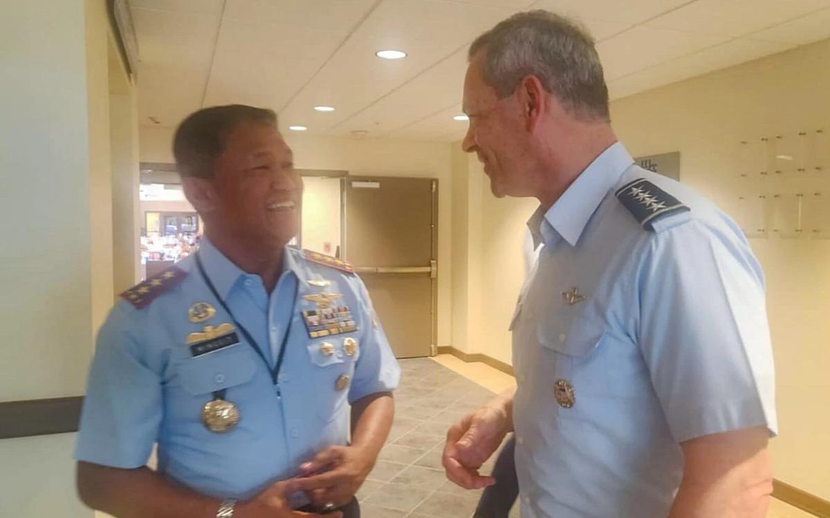 FOTO: Pangkoopsudnas Hadiri Simposium Angkatan Udara Pasifik di Hawaii