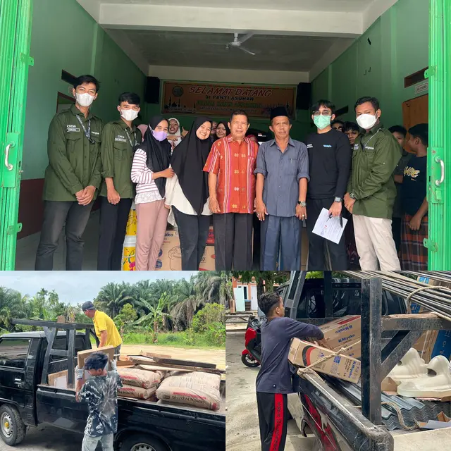 Sultans Management memberikan donasi kepada Panti Asuhan di Riau