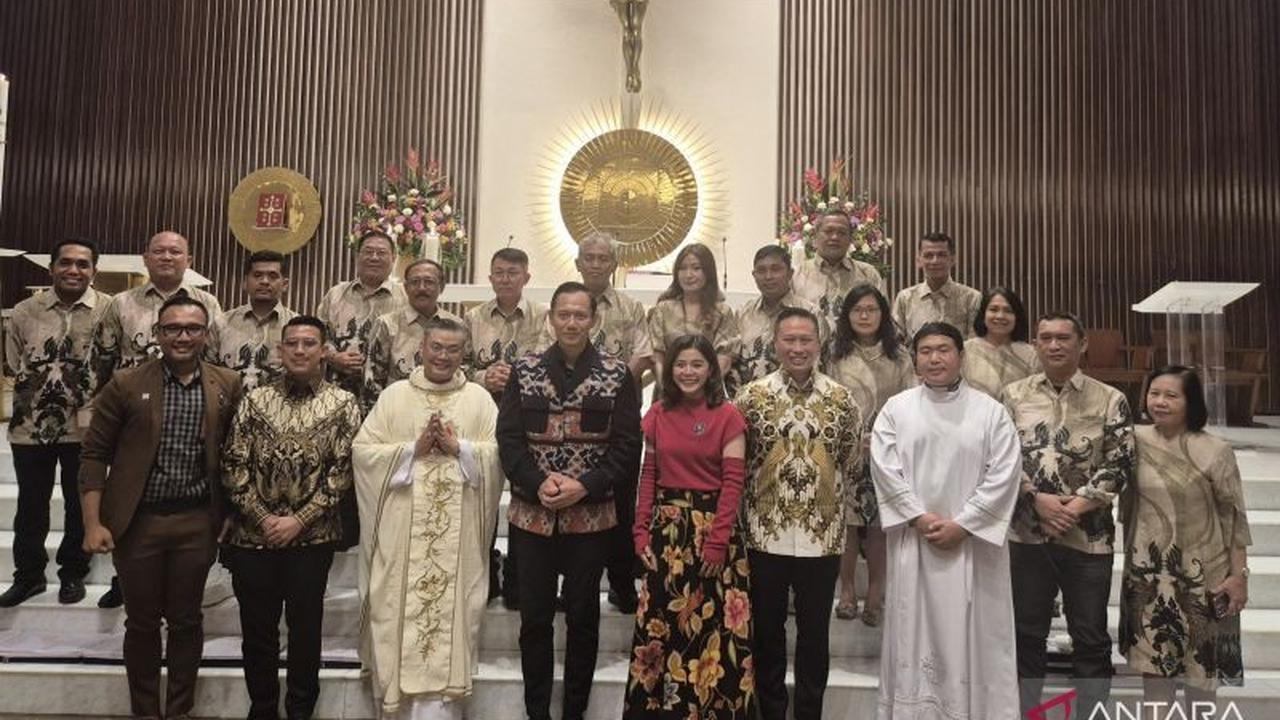 AHY Tekankan Semangat Kebangkitan dan Toleransi Umat Beragama di Misa Paskah