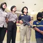 M Arsyad dihadirkan oleh kepolisian atas pencabulan yang dilakukannya (Liputan6.com/Ady)
