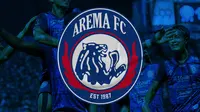 Logo Arema FC Baru (Bola.com/Bayu Kurniawan Santoso)