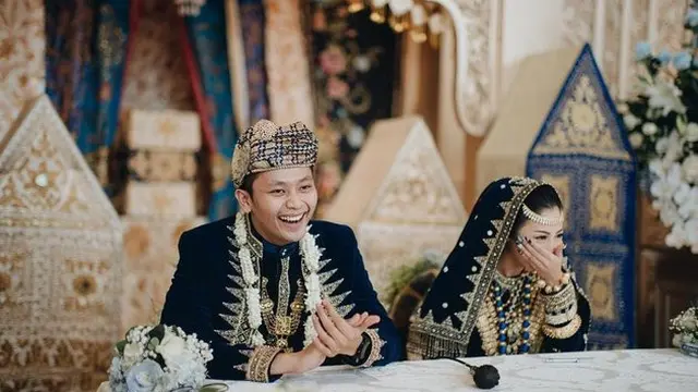 6 Momen Akad Nikah Adik Nikita Willy, Mewah dan Usung Adat Koto Gadang