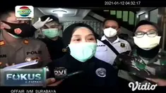 Tim Disaster Victim Identification (DVI) Polda Jawa Timur, mengambil sampel DNA dari ibu kandung Rahmania Ekananda yakni salah satu korban kecelakaan pesawat Sriwijaya Air SJ-182. Pengambilan sampel dilakukan di rumah keluarga korban.