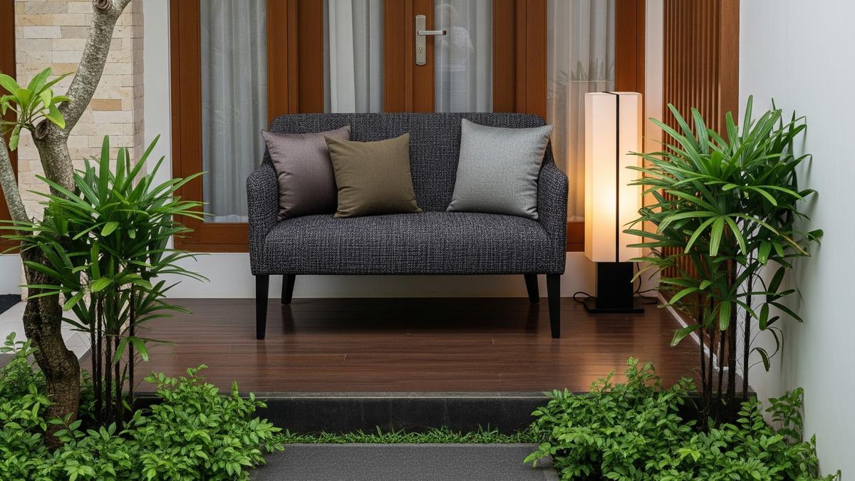 9 Model Teras Sempit tapi Mewah untuk Menerima Tamu, Desain Elegan