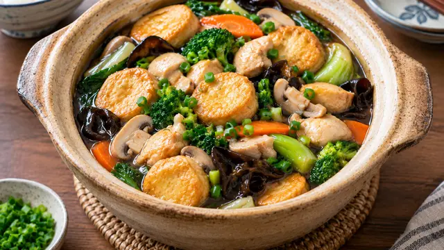 Resep Sapo Tahu Saus Tiram Versi Ayam Jamur