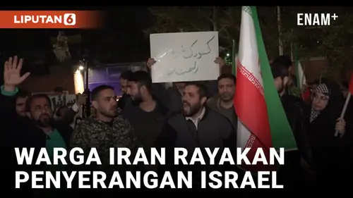 VIDEO: Serangan Terhadap Israel Disambut Gembira Publik Iran