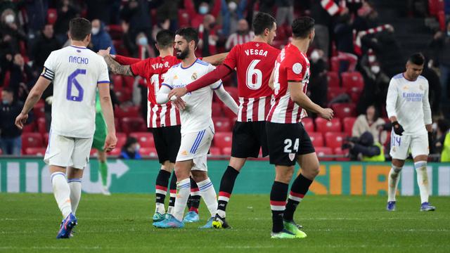 Gol Menit Akhir Bilbao Singkirkan Real Madrid