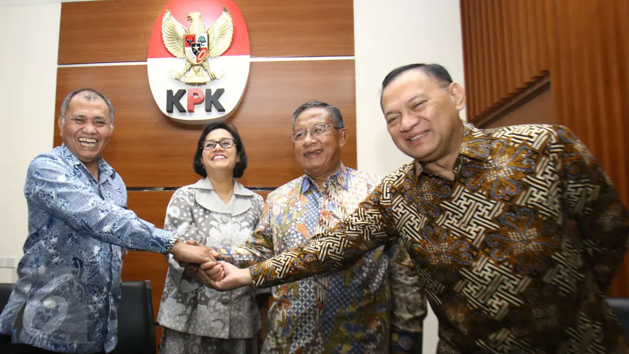 20170209- Agus Rahardjo- Sri Mulyani- Darmin Nasution- Agus Martowardojo-Jakarta
