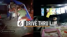 Seolah tak mau menyerah dengan keadaan dua angkringan ini berinovasi.