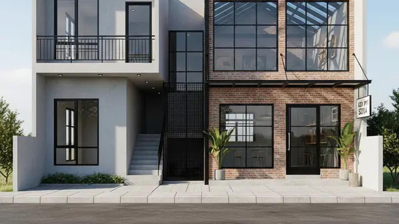 7 Model Rumah Minimalis Samping Ada Toko yang Enggak Ganggu Privasi Penghuni, Desain Fungsional untuk Hunian dan Usaha