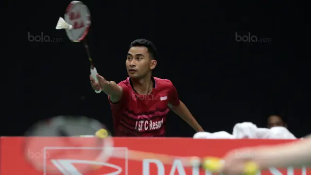 Tommy Sugiarto, Daihatsu Indonesia Masters 2018, Bola.com