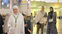 6 Potret Stevie Agnecya Jalani Umrah Pertama Kali Usai Menjadi Mualaf