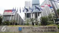 Gedung Kementerian Perdagangan Republik Indonesia (Liputan6.com/Angga Yuniar)