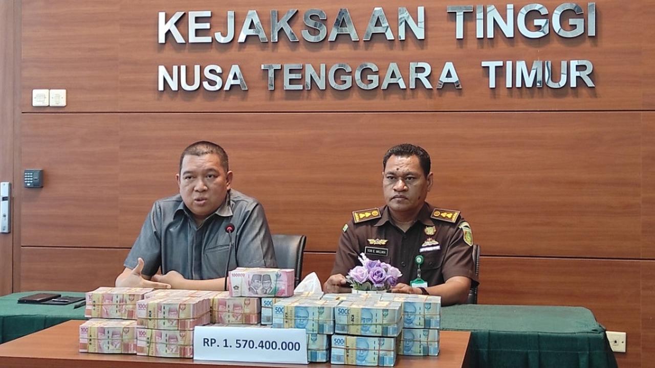 Mark Up Belanja DPRD Kota Kupang Capai Rp6,5 Miliar, Kejati Sebut Rp4,23 Miliar Belum Dikembalikan