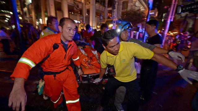 Wakil Kepala Kepolisian Nasional Thailand, Aek Angsananond mengatakan bom tersebut melibatkan bom sepeda motor. Hingga kini tidak ada yang mengaku bertanggung jawab. 