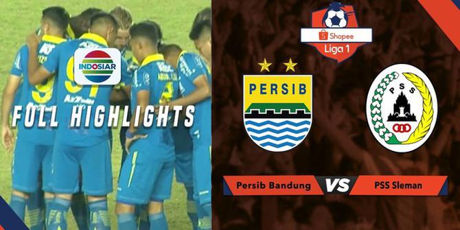 VIDEO: Flashback Shopee Liga 1, Persib Bandung Taklukkan PSS Sleman Berkat Gol Menit-Menit Akhir Erwin Ramdani