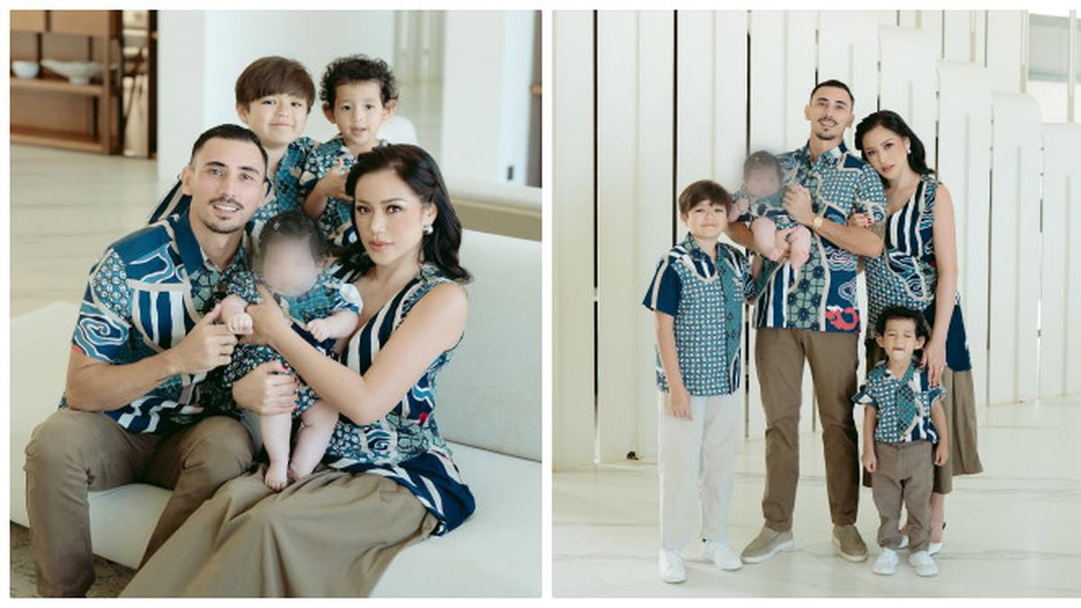 6 Potret Foto Keluarga Jessica Iskandar dan Vincent Verhaag, Pemotretan Kedua Baby Hagia