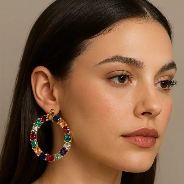 Model Anting Xuping Bulat /Ilustrasi gambar oleh AI