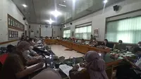 Kunjungan kerja spesifik Komisi IX Dewan Perwakilan Rakyat Republik Indonesia (DPR RI) di Kantor Dinas Kesehatan Provinsi Sumut, Selasa, 16 November 2021