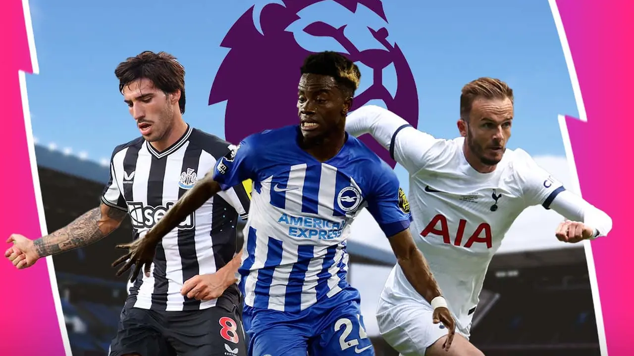 Premier League - Sandro Tonali, Simon Adingra, James Maddison