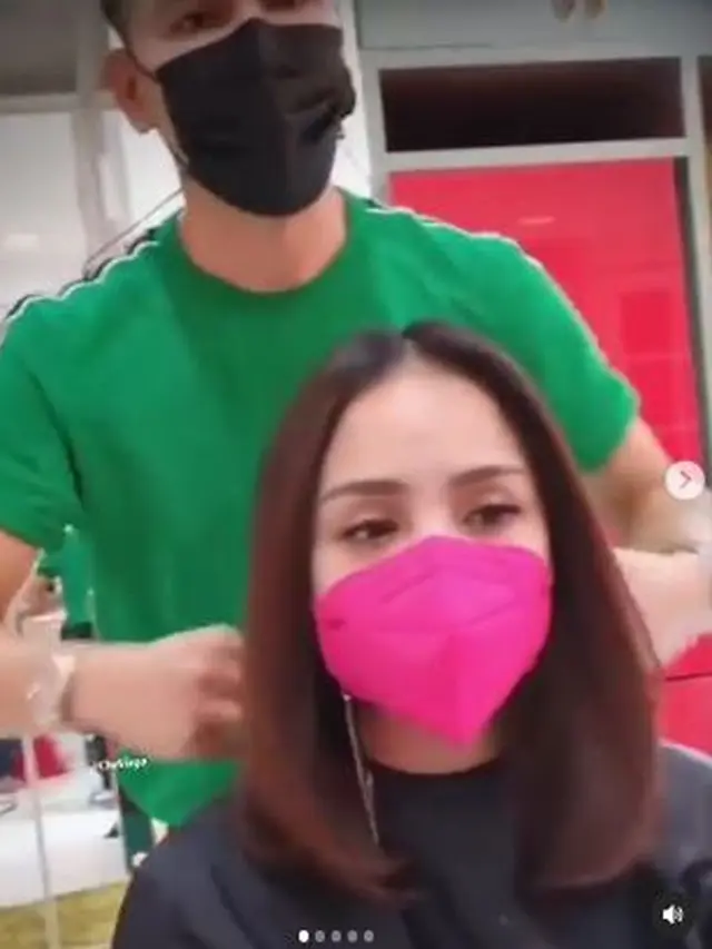 6 Potret Nagita Slavina dengan Gaya Rambut Baru, Disebut Bak ABG