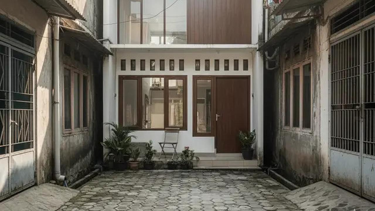 10 Model Rumah 1 Lantai Nyaman di Gang Kecil, Hemat Lahan Tetap Asri