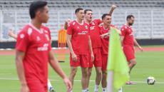Pertandingan ini akan menjadi laga pembuktian kemampuan Timnas Indonesia menghadapi tim Eropa. Tampak dalam foto, para pemain Timnas Indonesia saat sesi latihan untuk FIFA Series 2026 Stadion Madya, Kompleks Gelora Bung Karno, Senayan, Jakarta, Minggu (29/3/2026). (Bola.com/M Iqbal Ichsan)
