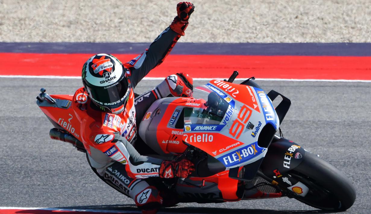 FOTO Marquez Terjatuh Lorenzo Tercepat Di Kualifikasi MotoGP San