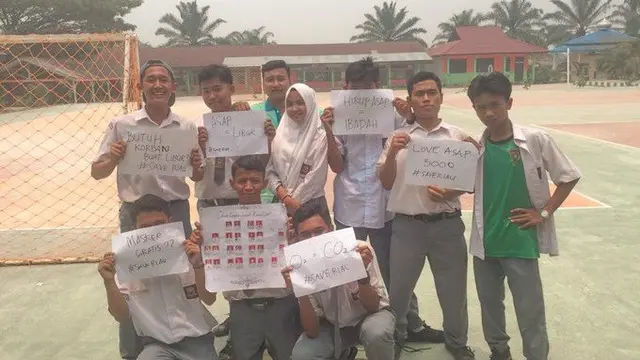 Aksi Protes Netizen Saat Melawan Asap Ini Bikin Terenyuh