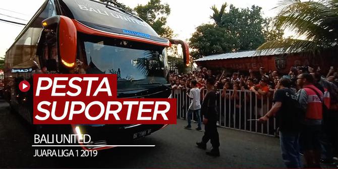 VIDEO: Pesta Sebelum Bali United Takluk