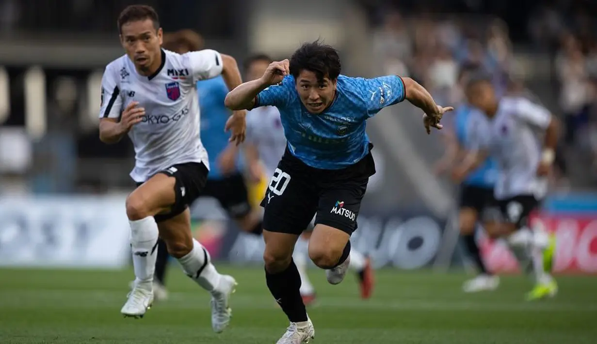 Pada laga nanti, Kawasaki Frontale masih akan mengandalkan Shin Yamada yang sudah mencetak tujuh gol musim ini. (instagram.com/shinshin__shinshin)