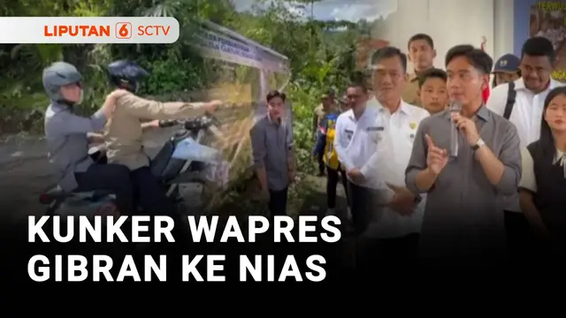 Kunker Wapres Gibran ke Nias