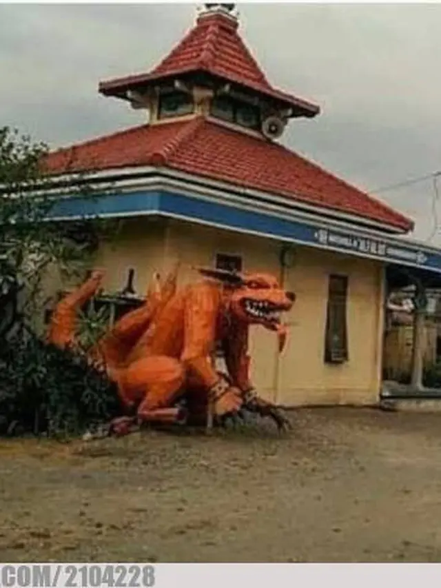 6 Patung Anime Naruto Ini Bentuknya Nyeleneh, Bikin Ngakak