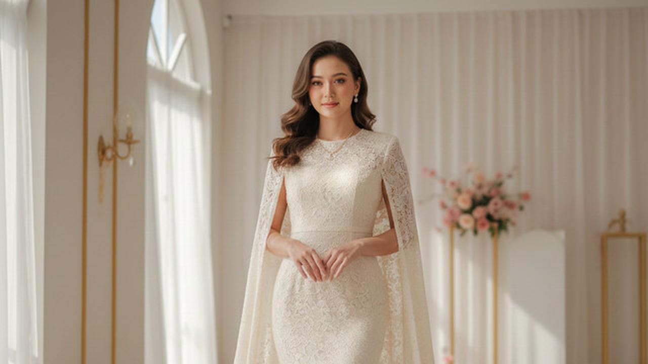10 Model Dress Brokat Elegan yang Tren di 2026, Siap Jadi Sorotan di Setiap Pesta