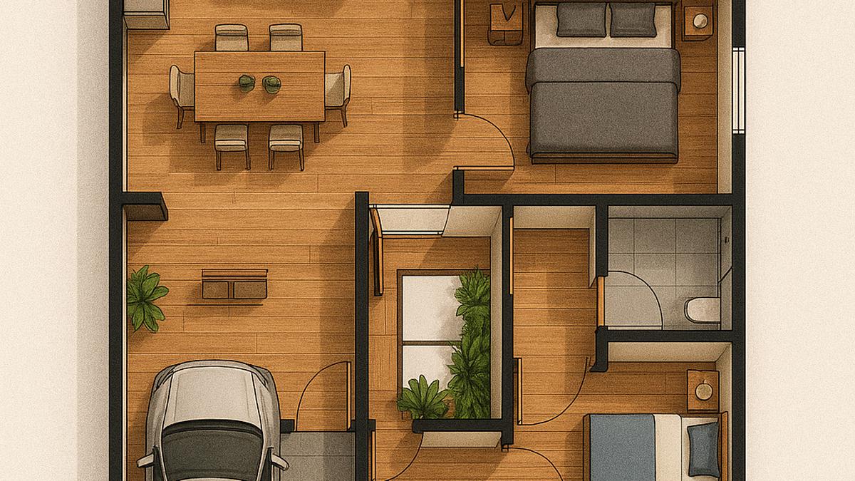 5 Gambar Desain Rumah Tipe 36 dengan 3 Kamar Tidur, Luas dan Nyaman