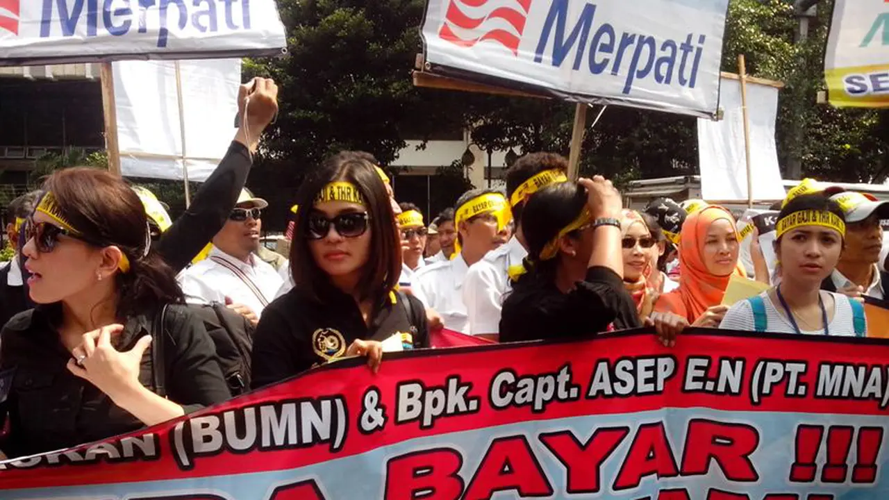 Demo Karyawan Merpati
