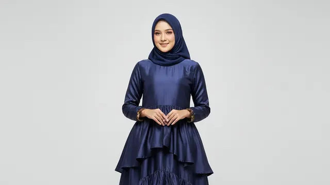 7 Model Gamis Batik Kombinasi Rempel 2025, Anggun dan Cocok untuk Berbagai Acara