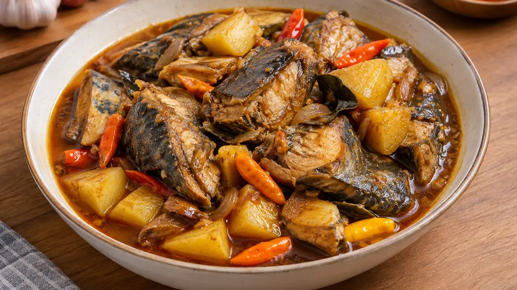 Resep Ikan Tongkol Masak Pallu Camba dengan Kuah Asam Manis/AI Generated