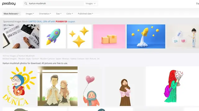 website pixabay
